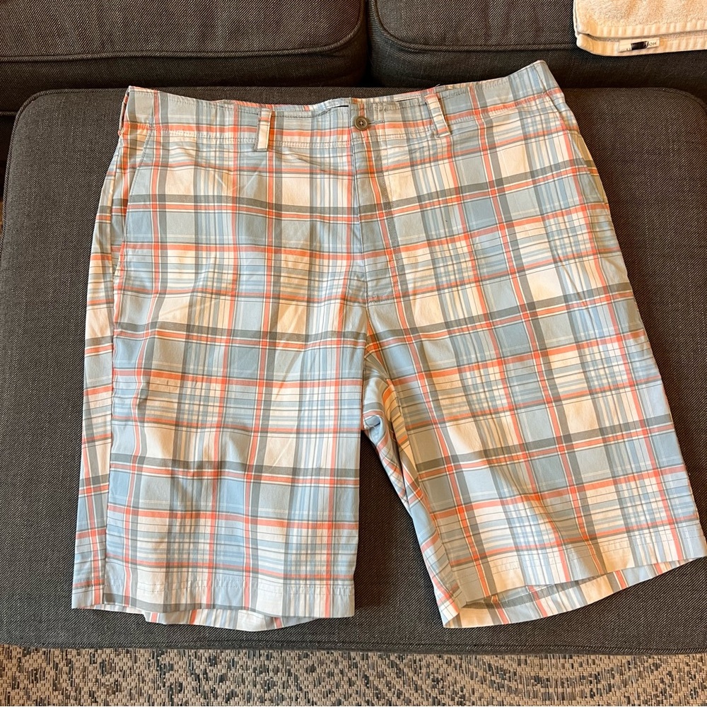 Jack Nicklaus plaid golf shorts